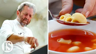 Beyond One-Pot: Pasta Steamed with Tomato Water by Italian chef Cristiano Tomei