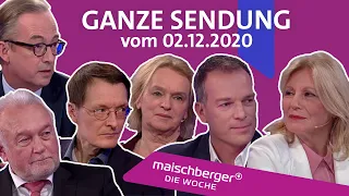Merkel’s 3. Welle-Warnung, Kultur in der Krise, AfD Spaltung - maischberger.  die woche 02.12.2020