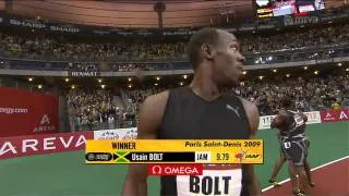 100m - Usain Bolt - 9.79 - Golden League Paris 2009