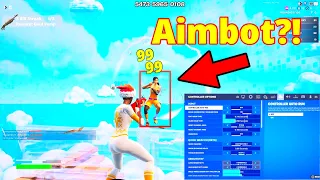 *UPDATED* BEST Controller Settings Fast Edits + Aimbot Fortnite Chapter 5 (PS5/XBOX/PC)