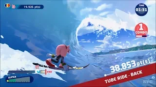 Mario & Sonic at the Olympic Games Tokyo 2020 - Surfing Gameplay (Nintendo Switch HD) [1080p60FPS]