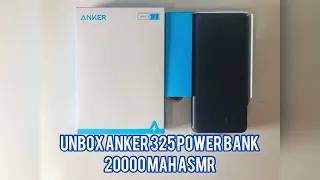 Unbox Anker 325 Power Bank 20000 mAh bought on Amazon | ASMR
