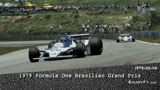 1979 F1 Brazilian Grand Prix Line Racing