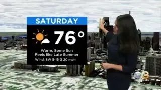Philadelphia Weather: Warm And Breezy Saturday