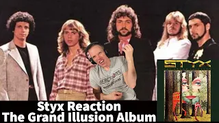 Reaction to Styx - The Grand Illusion Full Album Reaction! First Time Hearing!