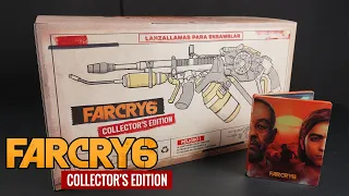 Far Cry 6 Collector's Edition Unboxing "Flamethrower" Preorder Steelbook PS5 Released 2021