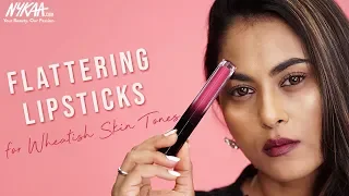 Best Lipstick Shades For Medium Skin Tones Ft. Neha Desai  | Nykaa