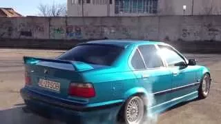 Burnout BMW 325 TDS