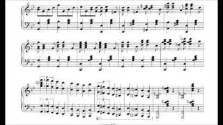 Korobeiniki (Tetris A Theme) as improvised by Tom Brier, sheet music