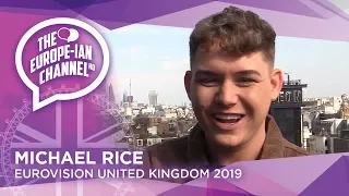 Michael Rice (United Kingdom 2019) - Interview - London Eurovision Party