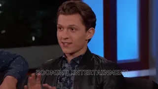 Tom Holland Funny Moments on Late Night Comedy Shows