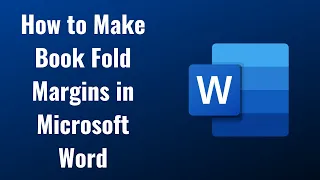 How to Make Book Fold Margins in Microsoft Word
