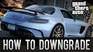 How To Downgrade GTA IV (2024 - GTA 4 Mods Tutorial)