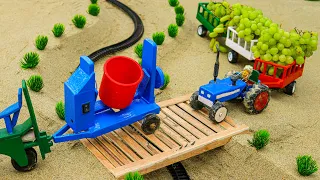 Mini tractor making modern grapes agriculture | Science Project | @NiceCreator2