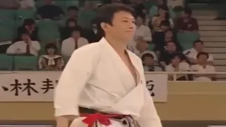 jka kumite  technique  fight,  usage of gyaku tzuki , kumite stance