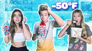 Last to Get Brain Freeze WINS $10,000!! **EXTREME CHALLENGE**🥶🧊| I love you Sawyer Sharbino