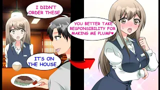 Every Day I Served Some Extra Meals to this Poor Lady Who Only Orders Plain Rice…【RomCom】【Manga】