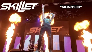 Skillet - "Monster" Victorious War Tour Live. | MattSkilletGuy.