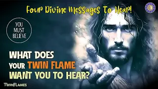 4 Divine Messages That Your TWIN FLAME Is Trying to Convey to You from the SUBTLE REALM ❤️