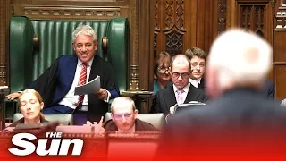 MPs spend THREE HOURS paying tribute to John Bercow on his final day