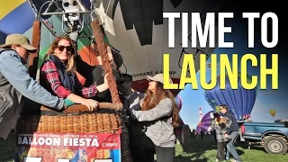 Marissa Gets to Ride a Balloon! - Albuquerque Balloon Fiesta 2016