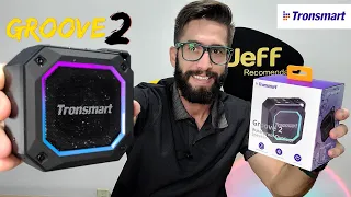 Tronsmart GROOVE 2 10W: Caixa de som a prova D'agua, Graves Fortes e Luzes RGB! (Unboxing/Análise)