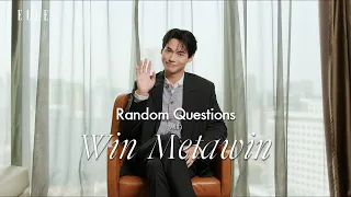 Win Metawin On His Current Favourite Song And What Role He Wants To Act Next | Random Questions