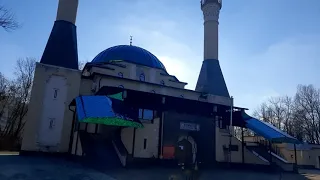 Ukraine, Donetsk  Донецк сегодня Аха́ть Джами́ Первая мечеть на Донбассе