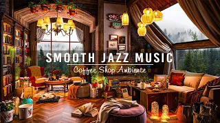 Sweet Instrumental Jazz Music & Cozy Coffee Shop Ambience ☕ Smooth Jazz Music for Work, Study, Focus