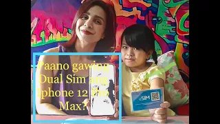 DUAL SIM IPHONE 12 PRO MAX / eSIM EXPLAINED / PHILIPPINES