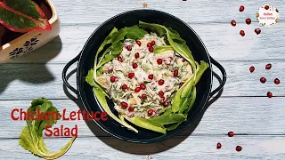 Easy Chicken-Lettuce Salad | Healthy & Delicious Salad | Weight Loss Salad Recipe