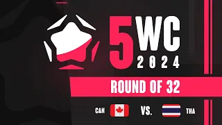 5WC 2024 Round of 32: [#2] Canada vs Thailand [#31]