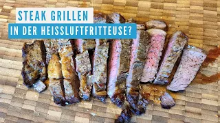 Perfektes Steak aus der Heißluftfritteuse? Ich mache den Test