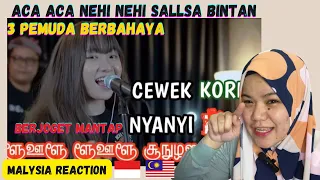 ACA ACA NEHI NEHI BY SALLSA BINTAN FT 3PEMUDA BERBAHAYA🇮🇩|🇲🇾 MALAYSIA REACTION