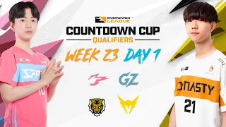 Overwatch League 2022 Season | Countdown Cup Qualifiers | Week 23 Day 1 — East