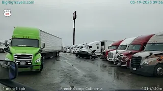 BigRigTravels LIVE | Lathrop to Lakehead, CA (3/19/23 9:28 AM)