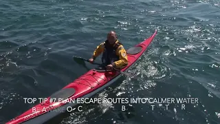 2020 sea kayaking skills - tide race safety tips