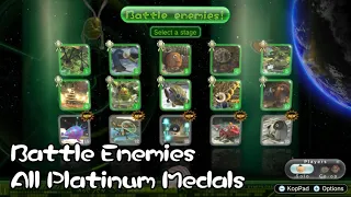 Pikmin 3 Deluxe Mission Mode - Battle Enemies (All Platinum/No Deaths)