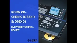 Korg D16XD D32XD XD series DVD Video Tutorial Review Help