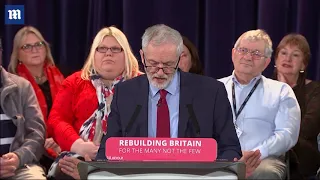 Corbyn says he's happy to talk if no-deal is off the table