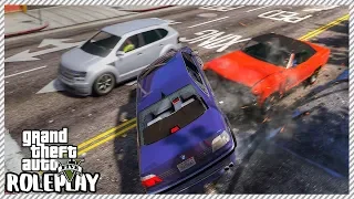 GTA 5 Roleplay - Bad Driver Hit & Run my 'NEW' Car | RedlineRP #499