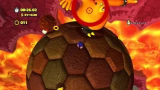 Sonic Lost World - Wii U - Lava Mountain Zone 1