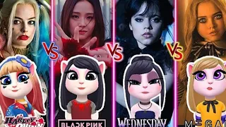 ❤️❤️❤️Who Will Prevail: Angela Vs Wednesday Addams Vs Harley Quinn?❤️❤️❤️❤️