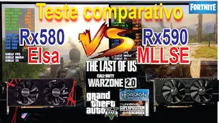 Teste rx580 vs rx590 do aliexpress rodam tudo mesmo?