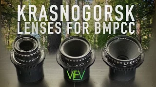 Krasnogorsk Lenses for BMPCC | Mir-11 12.5mm F2.2 | Vega-7 20mm F2 | Vega-9 50mm F2.1 | TEST VIDEO