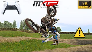 FRONT FLIP on MXGP 2021? Is it POSSIBLE? - MXGP 2021 Free roam with controller cam [4K ULTRA HD]