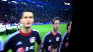 Bayer Leverkusen - Paris Saint-Germain hymne Champions Leag