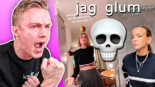 hade en titel men jag glum 💀(REAGERAR PÅ TIKTOK)