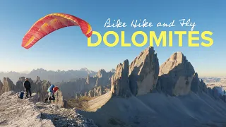 Bike, Hike and Fly - Dolomites