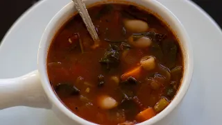 Minestrone Soup - Homemade Italian Recipe